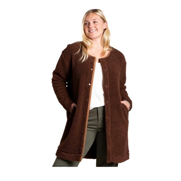 Women’s Toad&Co Sespe Sherpa Cardigan‎ Jacket - NWT - Picture 1 of 5